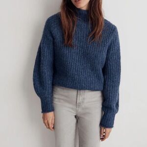 Madewell Loretto Mockneck Pullover Sweater
